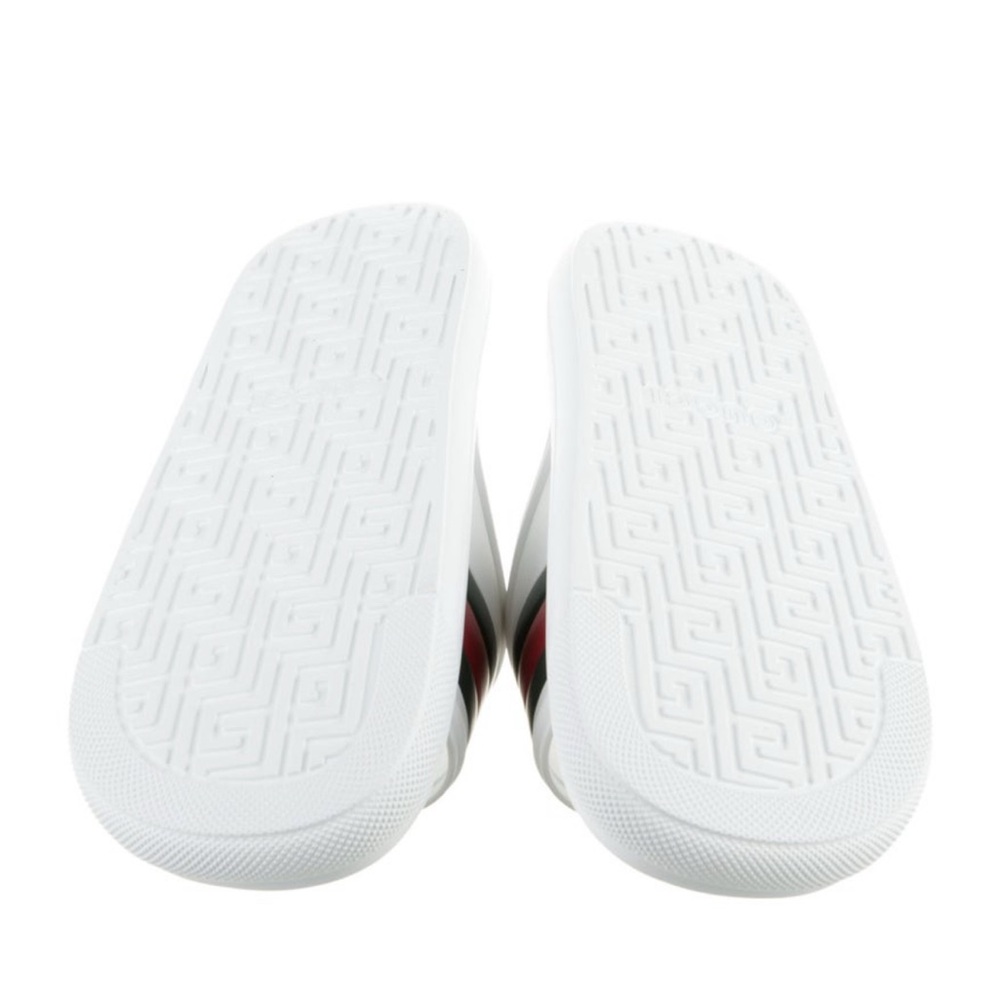 NWT Gucci White Slides with Bold Stripes US 6 - Picture 5 of 5